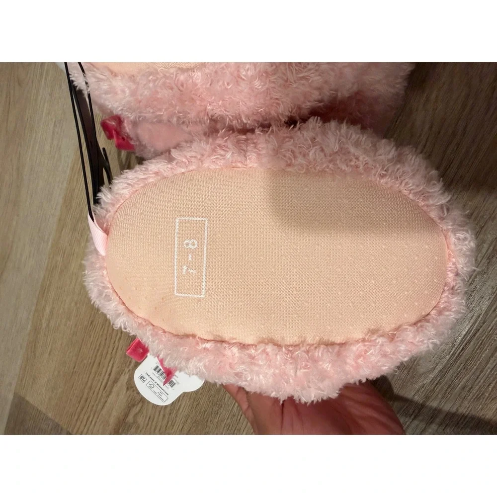 Toddler Girl poodle dog slipper size 7/8